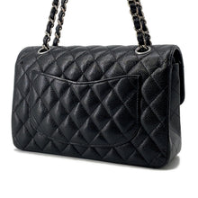 Load image into Gallery viewer, CHANEL Matelasse ChainShoulder Bag BlackA01113 Caviar Leather Size 23
