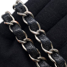 Load image into Gallery viewer, CHANEL Matelasse ChainShoulder Bag BlackA01113 Caviar Leather Size 23

