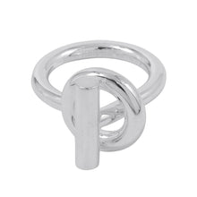 Load image into Gallery viewer, HERMES EchappeeRing Size 52/#12 SV925
