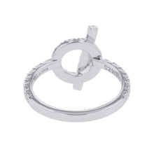 将图像加载到图库查看器中，HERMES Ring 《Finesse》 Size 53/#13H219610B 00053 18K White Gold
