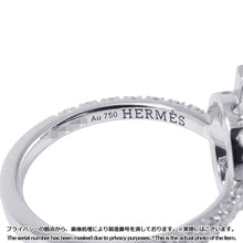 将图像加载到图库查看器中，HERMES Ring 《Finesse》 Size 53/#13H219610B 00053 18K White Gold
