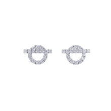 将图像加载到图库查看器中，HERMES Finesse EarringsH219510B 00 18K White Gold
