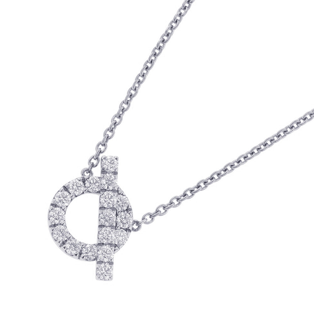 HERMES Pendant 《Finesse》H219310B 00 18K White Gold