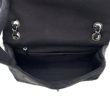 将图像加载到图库查看器中，CHANEL Patchwork Single Flap Chainshoulder Bag BlackA65468 Tweed Patent Leather Leather Fabric
