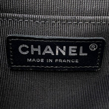 将图像加载到图库查看器中，CHANEL Patchwork Single Flap Chainshoulder Bag BlackA65468 Tweed Patent Leather Leather Fabric
