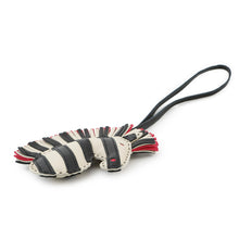将图像加载到图库查看器中，HERMES Bag Charm Gigi Savannah Craie/Black/Rose Mexico Lambskin
