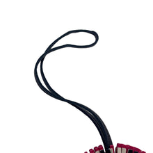 Load image into Gallery viewer, HERMES Bag Charm Gigi Savannah Craie/Black/Rose Mexico Lambskin
