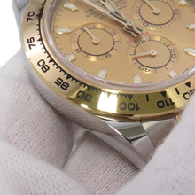 将图像加载到图库查看器中，ROLEX Cosmograph Daytona W40mm Stainless Steel K18YG Champagne Gold Dial116503
