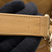 将图像加载到图库查看器中，CHANEL PST ChainTote Bag BeigeA50994 Caviar Leather
