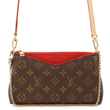 Load image into Gallery viewer, LOUIS VUITTON Pallas Clutch CeriseM41638 Monogram
