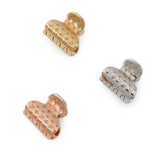 将图像加载到图库查看器中，LOUIS VUITTON Accessories Shubu Nanogram Hair Clip Gold/Pink Gold/SilverM68940 Metal Size PM
