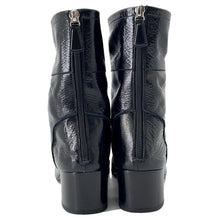将图像加载到图库查看器中，CHANEL short boots BlackG34327 Leather Size 37C
