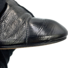 将图像加载到图库查看器中，CHANEL short boots BlackG34327 Leather Size 37C
