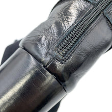 将图像加载到图库查看器中，CHANEL short boots BlackG34327 Leather Size 37C
