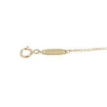 Load image into Gallery viewer, TIFFANY&amp;Co. T Smile Pendant Size Mini62617683 18K Yellow Gold
