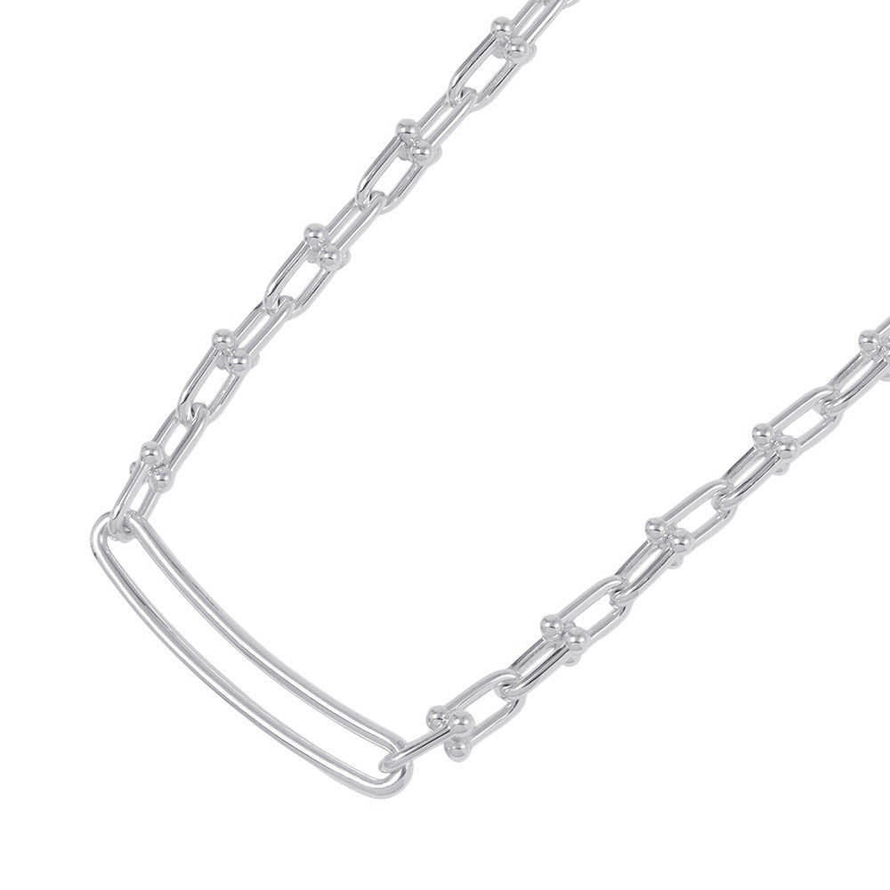 TIFFANY&Co. Hardware Link Necklace63357898 SV925