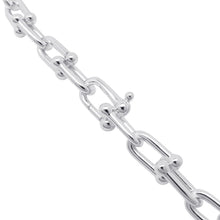 将图像加载到图库查看器中，TIFFANY&amp;Co. Hardware Link Necklace63357898 SV925
