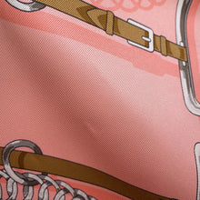 Load image into Gallery viewer, HERMES Grandma Carre Details Size 70 Rose Poodle/Red/Beige・Dore Silk100%
