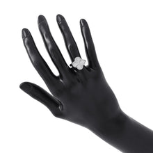 Load image into Gallery viewer, Van Cleef &amp; Arpels Vintage Alhambra Guilloche Size 49/#9VCARP9XI49 18K White Gold
