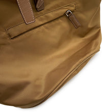 将图像加载到图库查看器中，PRADA Backpack Gold/Brown1BZ032 Nylon
