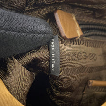 将图像加载到图库查看器中，PRADA Backpack Gold/Brown1BZ032 Nylon
