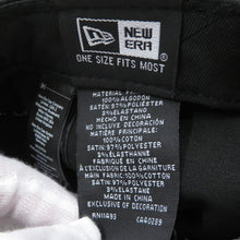 将图像加载到图库查看器中，SAINT LAURENT PARIS New Era YSL Monogram Cap Black687687 Cotton100%

