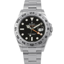 Load image into Gallery viewer, ROLEX Explorer II W42mm Stainless Steel Black Dial226570
