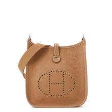 Load image into Gallery viewer, HERMES Evelyne Long Gold Taurillon Clemence Size TPM
