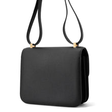 将图像加载到图库查看器中，HERMES Constance3 Black Epsom Size 24
