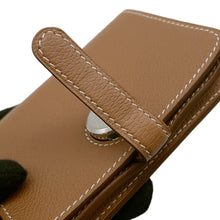Load image into Gallery viewer, HERMES Dogon Card Case Gold Evercolor
