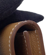 将图像加载到图库查看器中，HERMES ★Dogon Card Case Gold Evercolor
