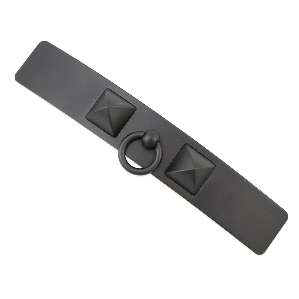 HERMES Barrette Caprice So Black Black Aluminum