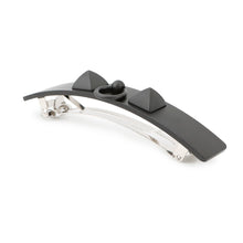 将图像加载到图库查看器中，HERMES Barrette Caprice So Black Black Aluminum
