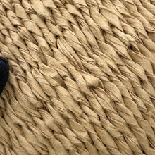 Load image into Gallery viewer, Chloe Woody Bucket Shoulder Bag WhiteCHC22SS381G55 Straw Canvas Leather Size Small
