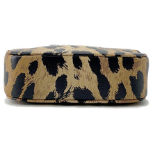 将图像加载到图库查看器中，BALENCIAGA Everyday Camera Bag Leopard Pattern Beige/Black552372 Leather Size XS

