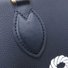 将图像加载到图库查看器中，LOUIS VUITTON Onthego MM NavyM24834 Grained Calf Leather Sailor&#39;s Knot Nautical Size MM
