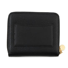 Load image into Gallery viewer, Stella McCartney Logo Bifold Wallet Black7P0009 Leather
