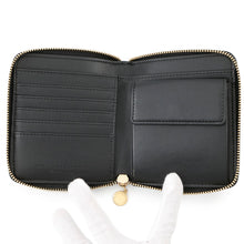 Load image into Gallery viewer, Stella McCartney Logo Bifold Wallet Black7P0009 Leather
