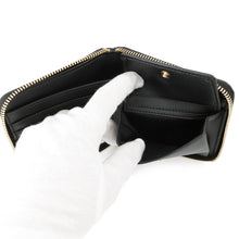 Load image into Gallery viewer, Stella McCartney Logo Bifold Wallet Black7P0009 Leather

