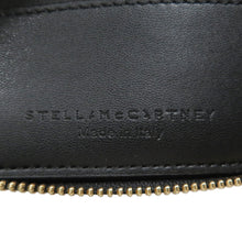 Load image into Gallery viewer, Stella McCartney Logo Bifold Wallet Black7P0009 Leather
