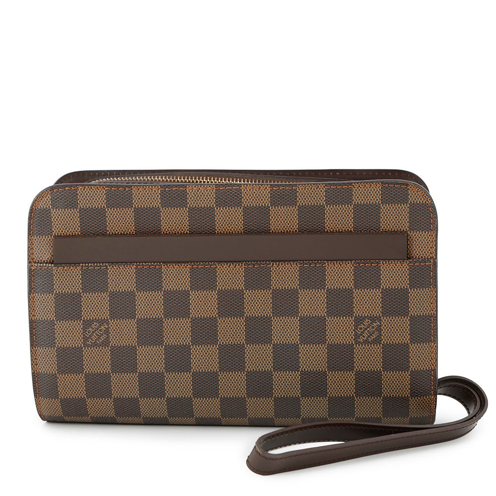 LOUIS VUITTON Saint Louis BrownN51993 Damier Ebene Canvas