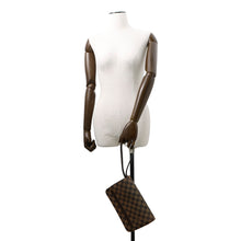 将图像加载到图库查看器中，LOUIS VUITTON Saint Louis BrownN51993 Damier Ebene Canvas
