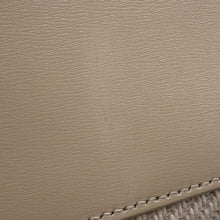 将图像加载到图库查看器中，SAINT LAURENT PARIS Jour Beige/Ivory400632 Calf Leather Cotton Linen Size Nano
