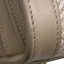 将图像加载到图库查看器中，SAINT LAURENT PARIS Jour Beige/Ivory400632 Calf Leather Cotton Linen Size Nano
