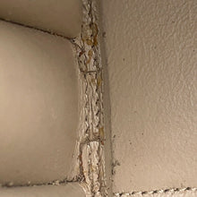 将图像加载到图库查看器中，SAINT LAURENT PARIS Jour Beige/Ivory400632 Calf Leather Cotton Linen Size Nano
