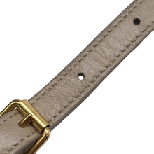 将图像加载到图库查看器中，SAINT LAURENT PARIS Jour Beige/Ivory400632 Calf Leather Cotton Linen Size Nano

