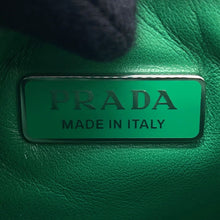 将图像加载到图库查看器中，PRADA ★Hobo 2WAYBag Green1BA384 Leather
