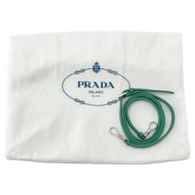 将图像加载到图库查看器中，PRADA Hobo 2WAYBag Green1BA384 Leather
