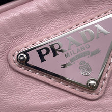 将图像加载到图库查看器中，PRADA Nappa Antique Shoulder Bag Pink1BH198 Leather
