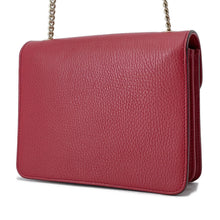 将图像加载到图库查看器中，GUCCI Interlocking G ChainShoulder Bag Red510304 Leather

